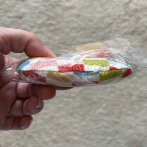 NWT Colorful Checkered Coin Purse - Picture 3 of 5